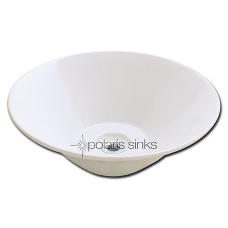POLARIS SINKS Polaris Sink P022VB Bisque Porcelain Vessel Sink P022VB